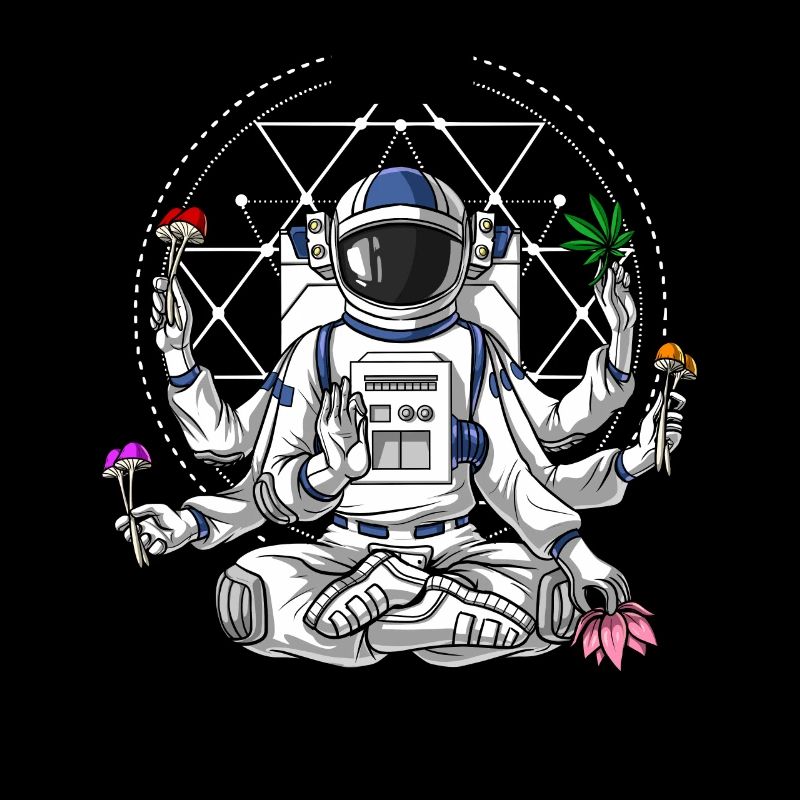 Psychonaut Psychedelic Astronaut Meditation