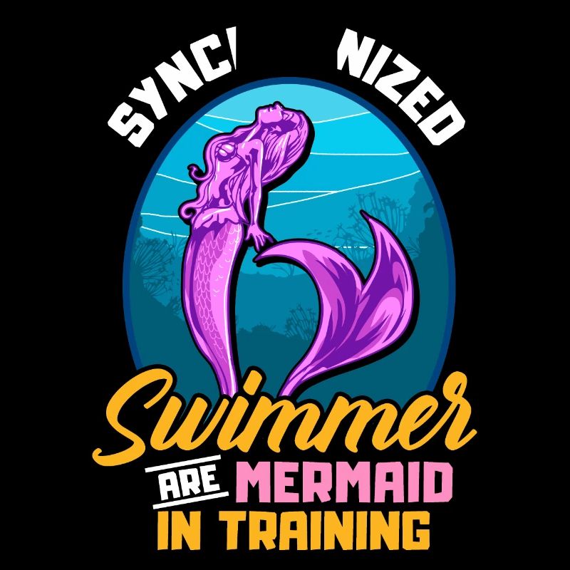 Synchron Schwimmen Meerjungfrauen Geschenk