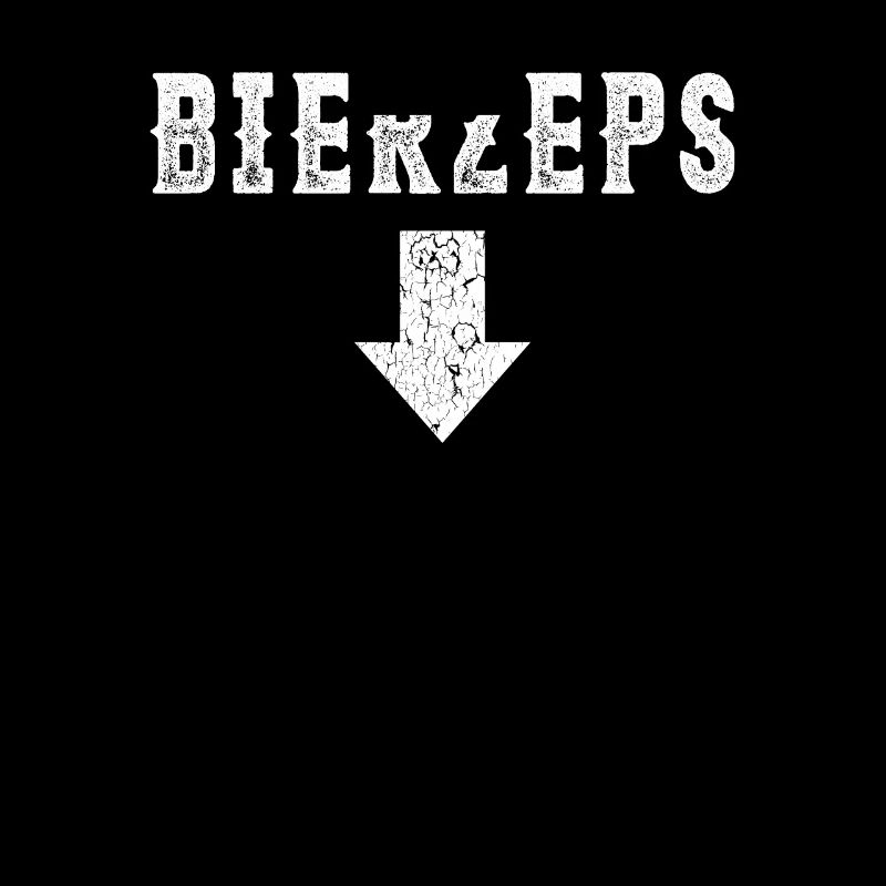 Bier zeps Biertrinker Muskel Bierbauch
