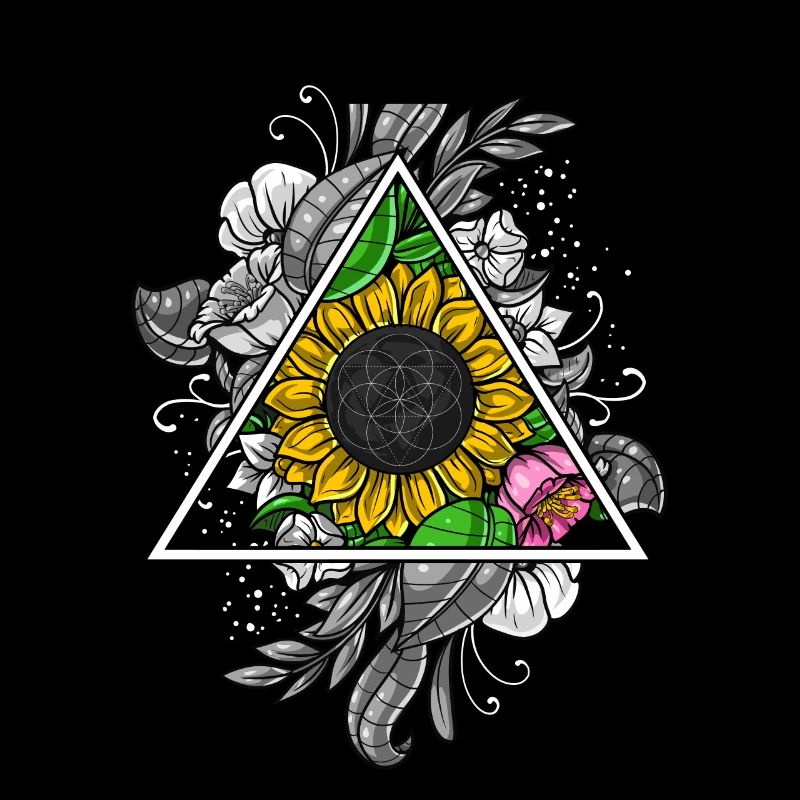 Sunflower Sacred Geometry
