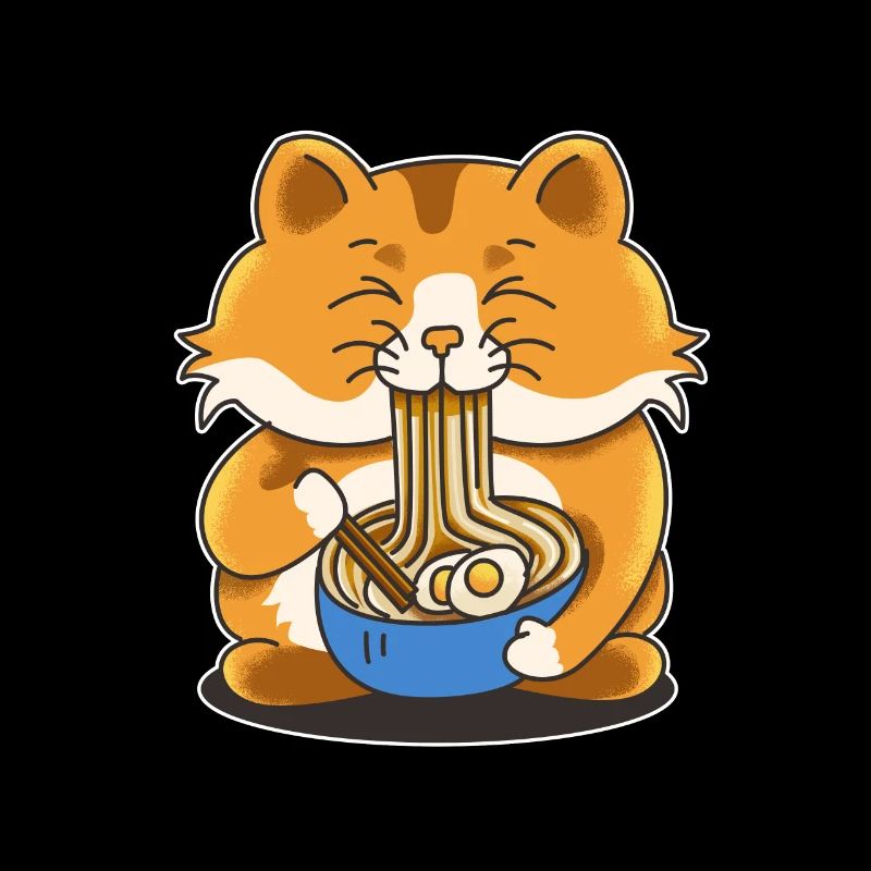 Chat gourmand (chat à rames)