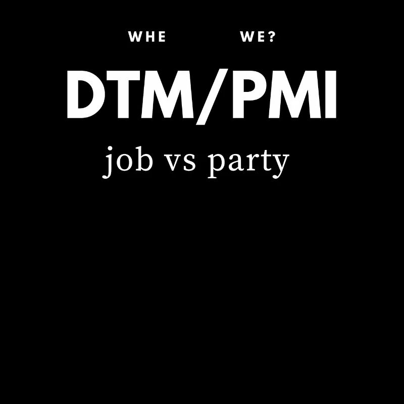 DTM PMI Urlaub oder Flugreise um Party zu mache