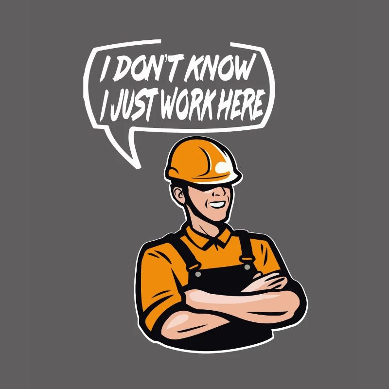 Construction worker construction site design