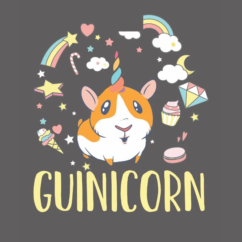 Licorne de cochon d'Inde