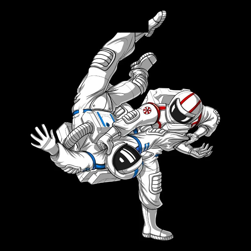 Astronaute de Jiu Jitsu