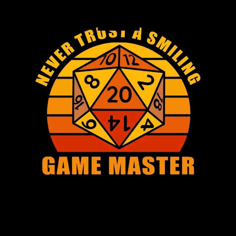Spielleiter Fantasy Rollenspiel Tshirt Game Master
