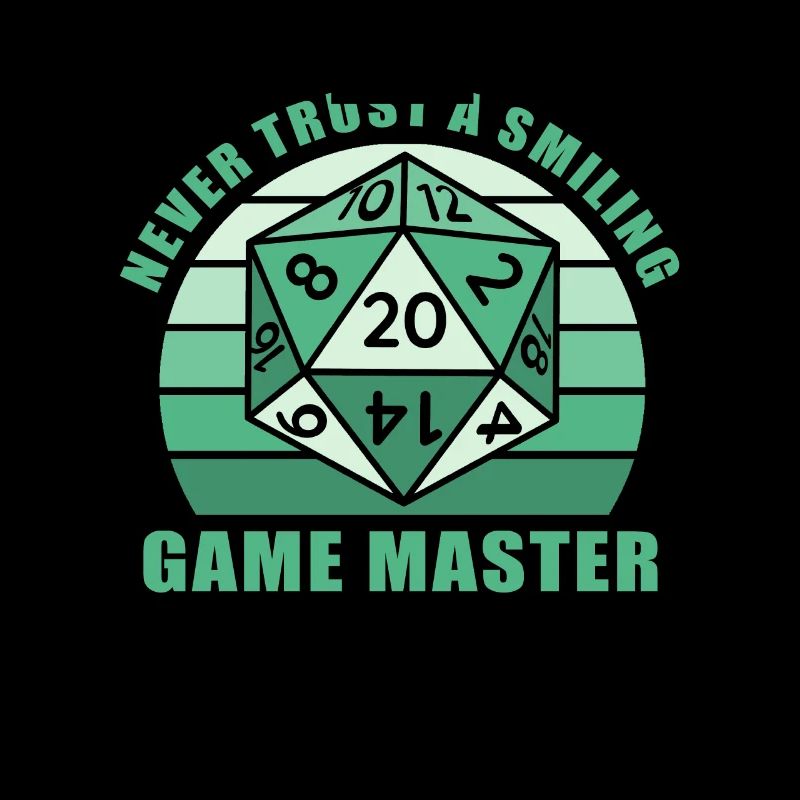Spielleiter Fantasy Rollenspiel Tshirt Game Master