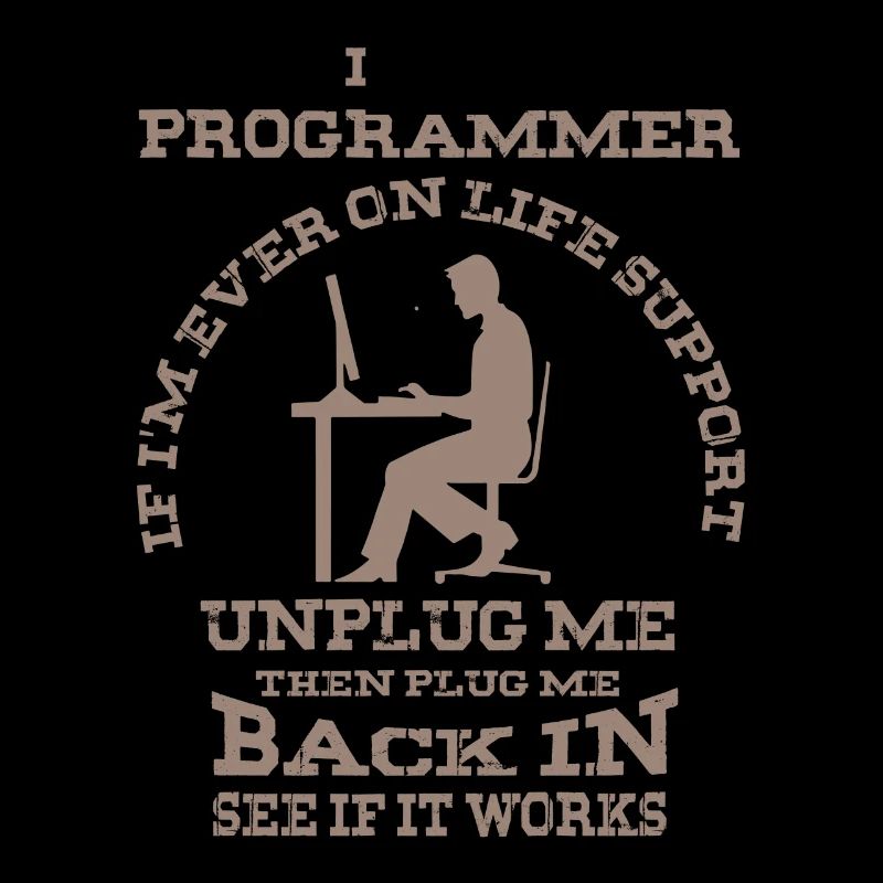 Je suis un programmeur - programme informatique drôle