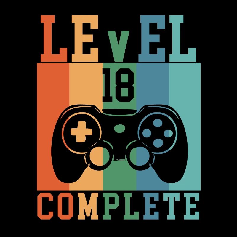 Level 18 Complete 18th birthday gaming