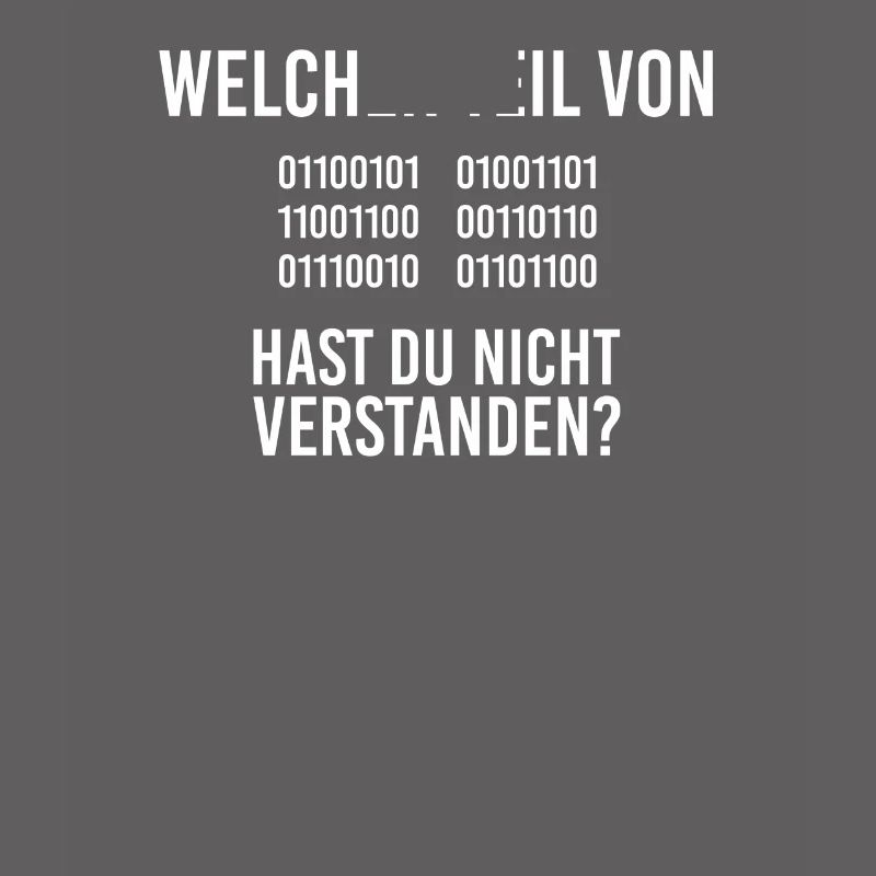 Programmierer Nerd Code CPU Geek Informatiker Frau