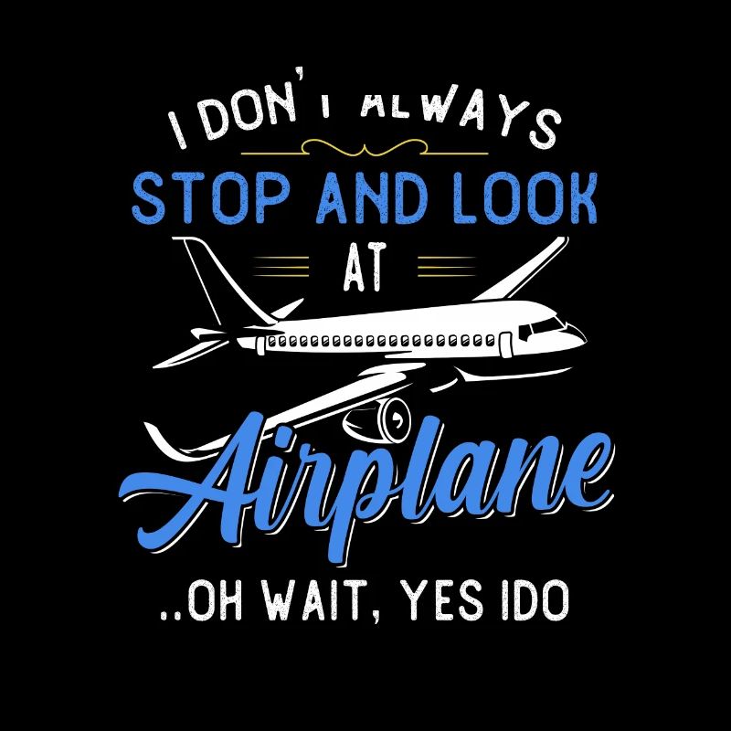 Aviator airplane flying runway gift