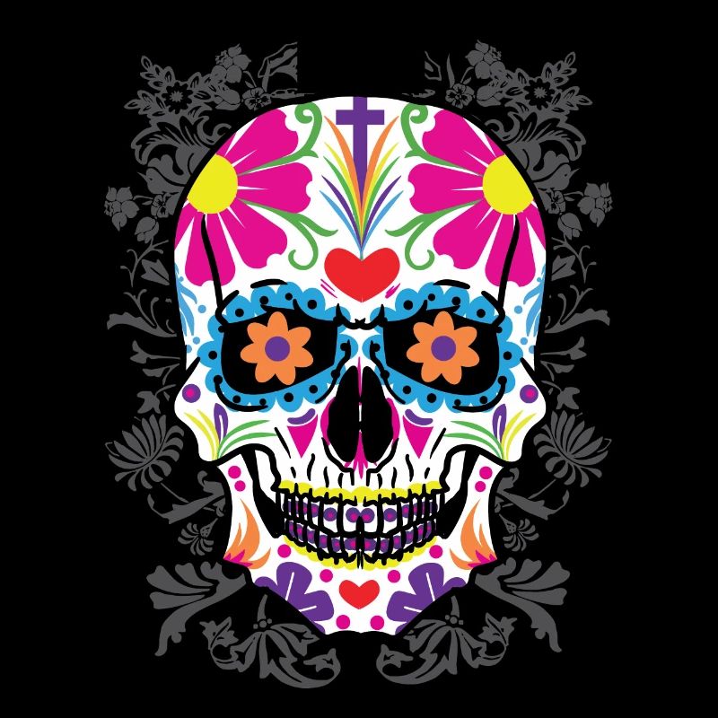 Crâne de sucre dia de los muertos