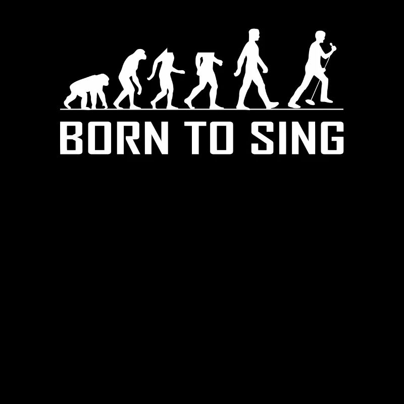 Evolution Sänger Born To Sing Karaoke Geschenk