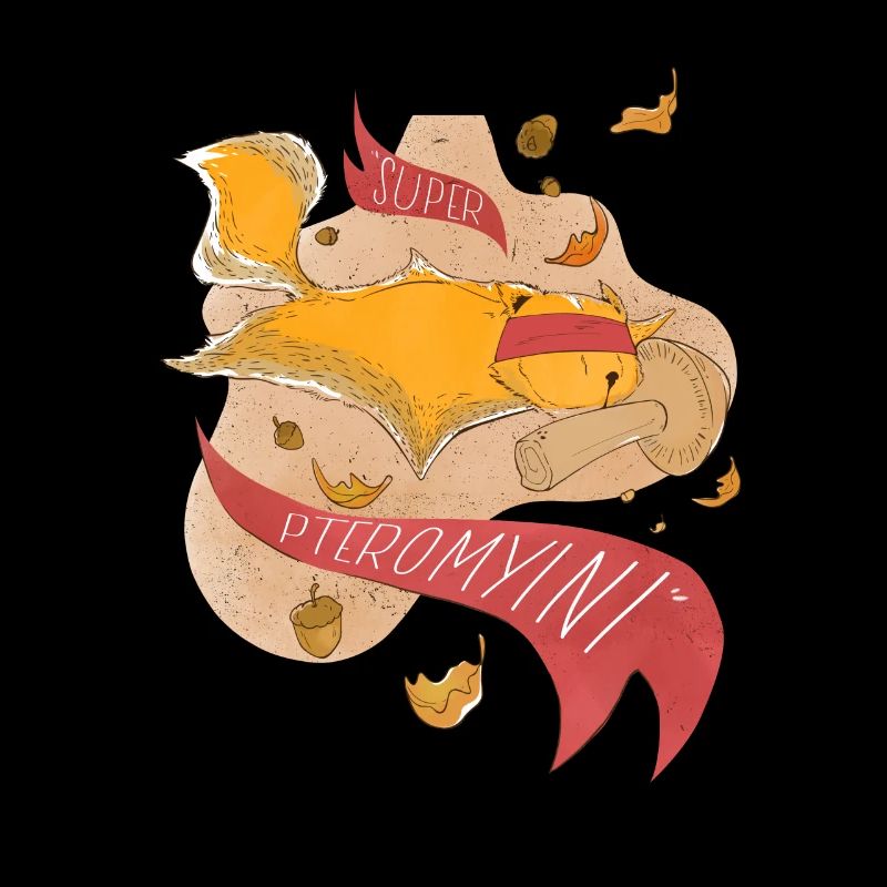 Fliegendes Eichhörnchen Gleithörnchen Flughörnchen