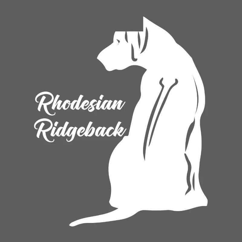 Rhodesian ridgeback Hunde Spruch Geschenk