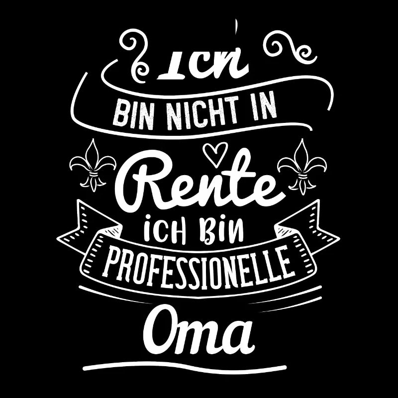 Professionelle Oma Ruhestand Geschenk