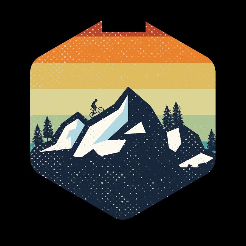 Vintage Mountain Retro