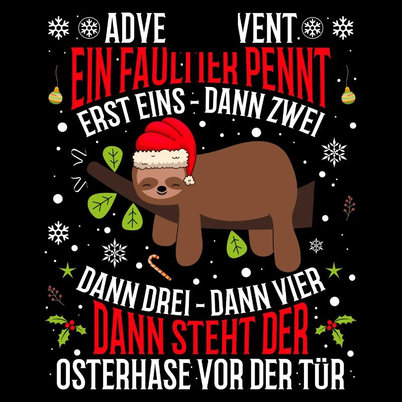 Faultier Weihnachten