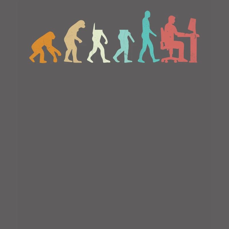 Evolution Programmer Coder Gamer Developer Geek