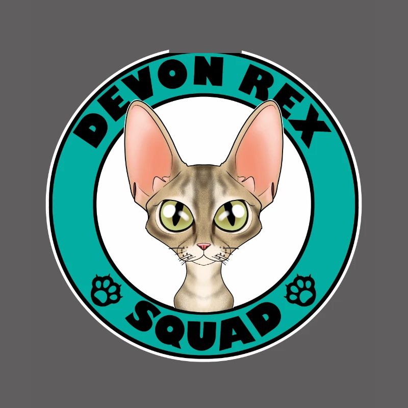 Devon Rex Squad I Cat Lover I Devon Rex Cat