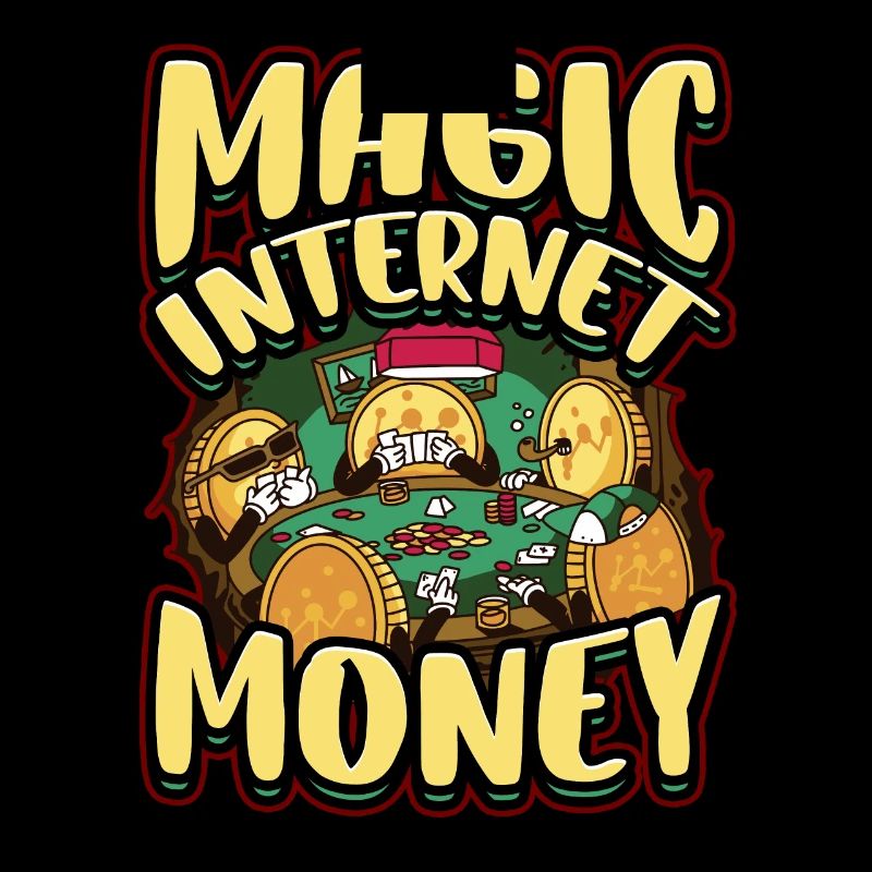 Magic Internet Money Cryptocurrency BTC Bitcoin