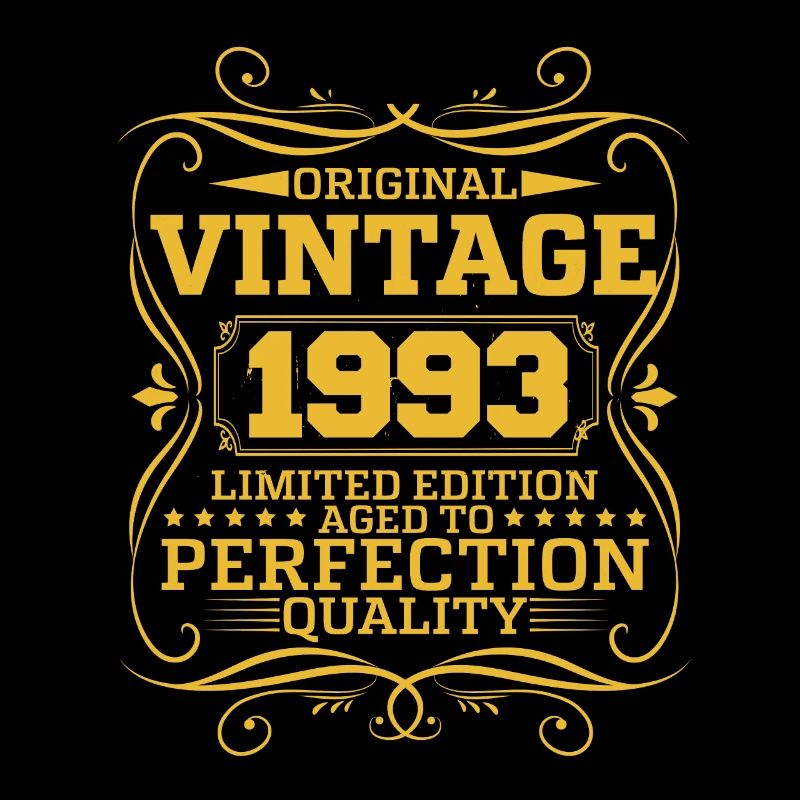 Vintage 1993 Édition Limitée Originale