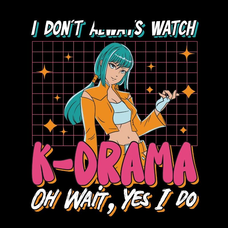 Design pop coréen pour un fan de mode K-Pop