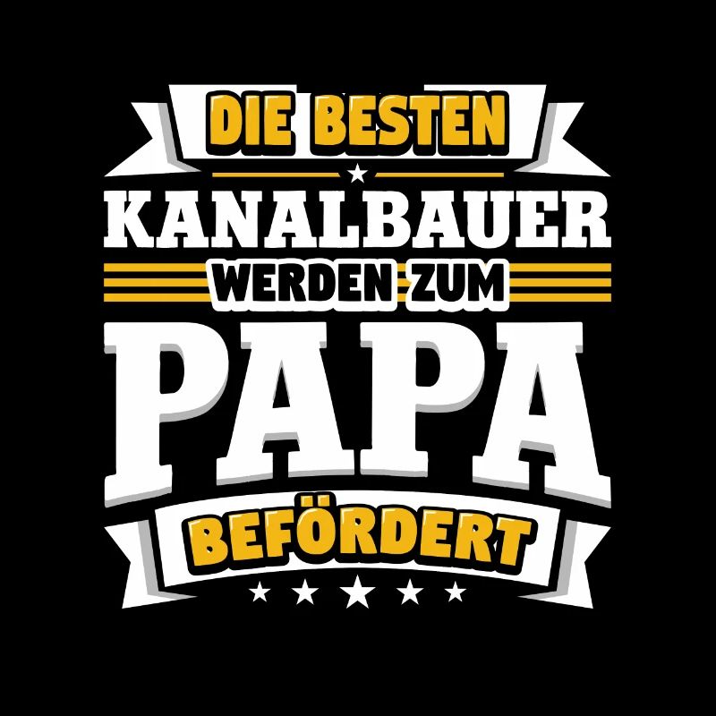 Kanalbauer werden zum Papa befördert