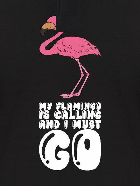 Lustige Flamingo-Grafik