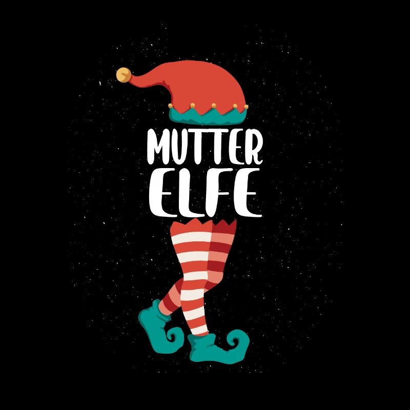 Weihnachts Elf Partnerlook Design Xmas Elfen