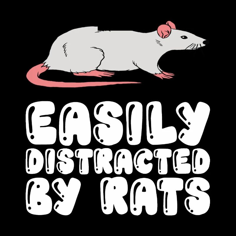 Easily distracted by rats