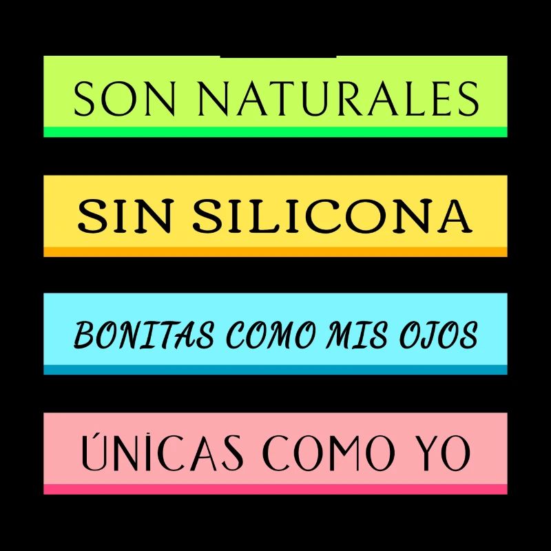 Ils sont naturels et sans silicone 1