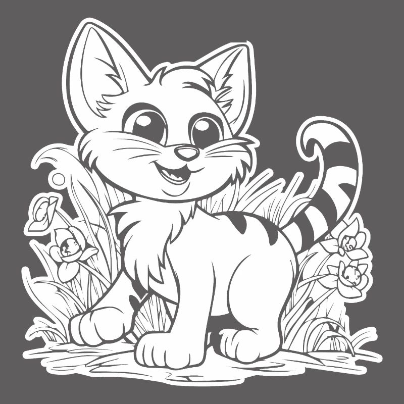 Chat chaton chaton dame