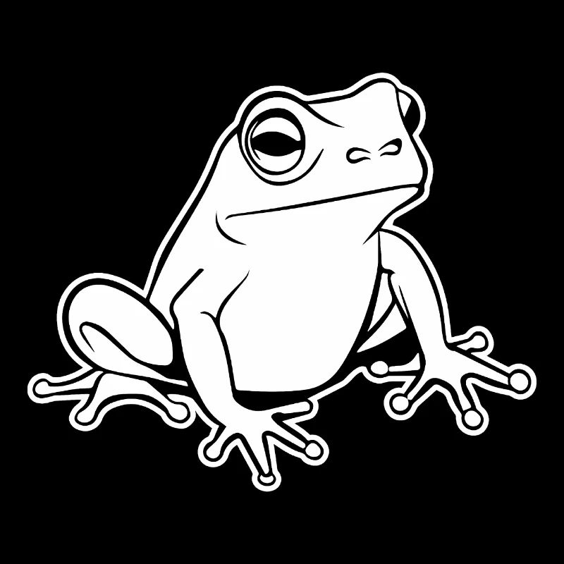 Crapaud amphibien grenouille