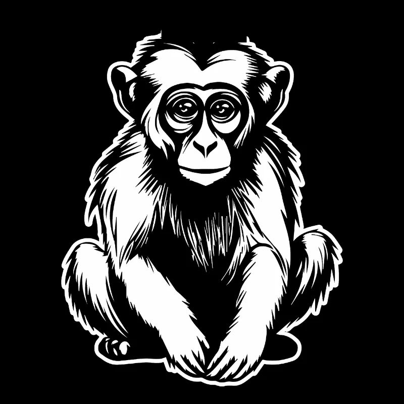 Monkey Monkey Monkey Face Jungle