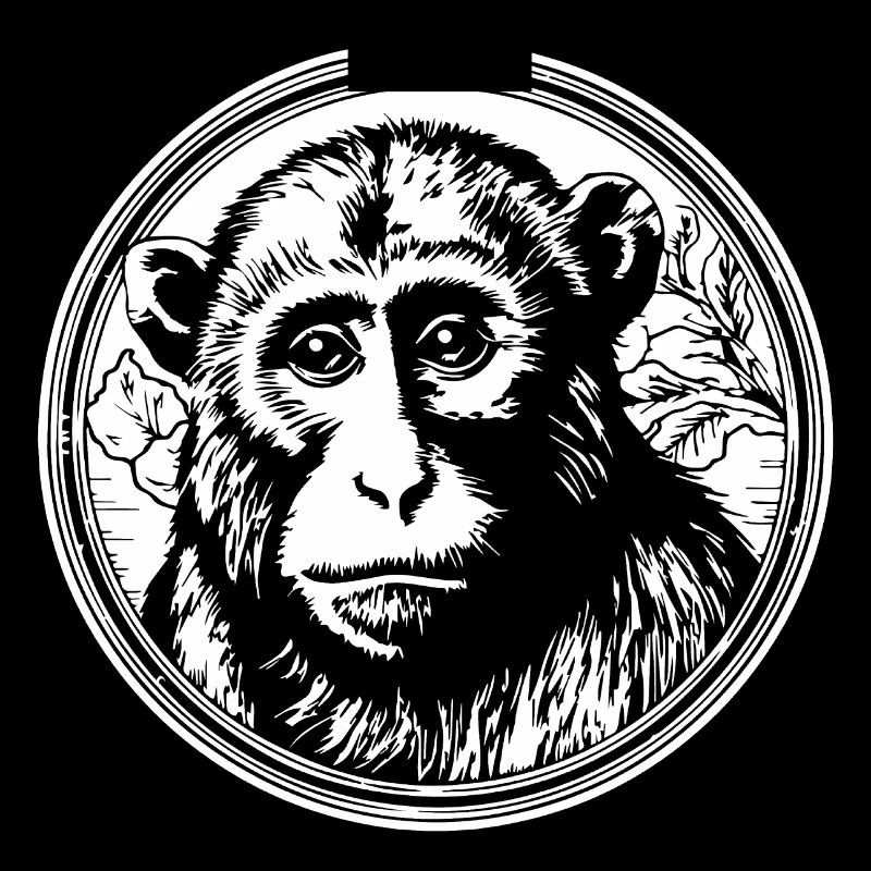 Monkey Monkey Monkey Face Jungle