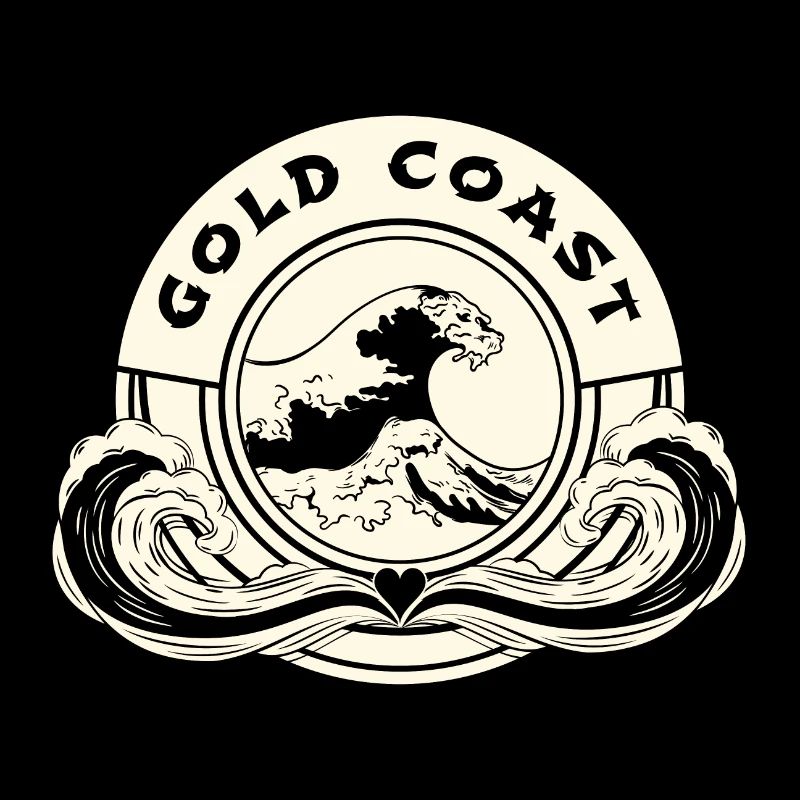 Gold Coast Australia Ocean Waves