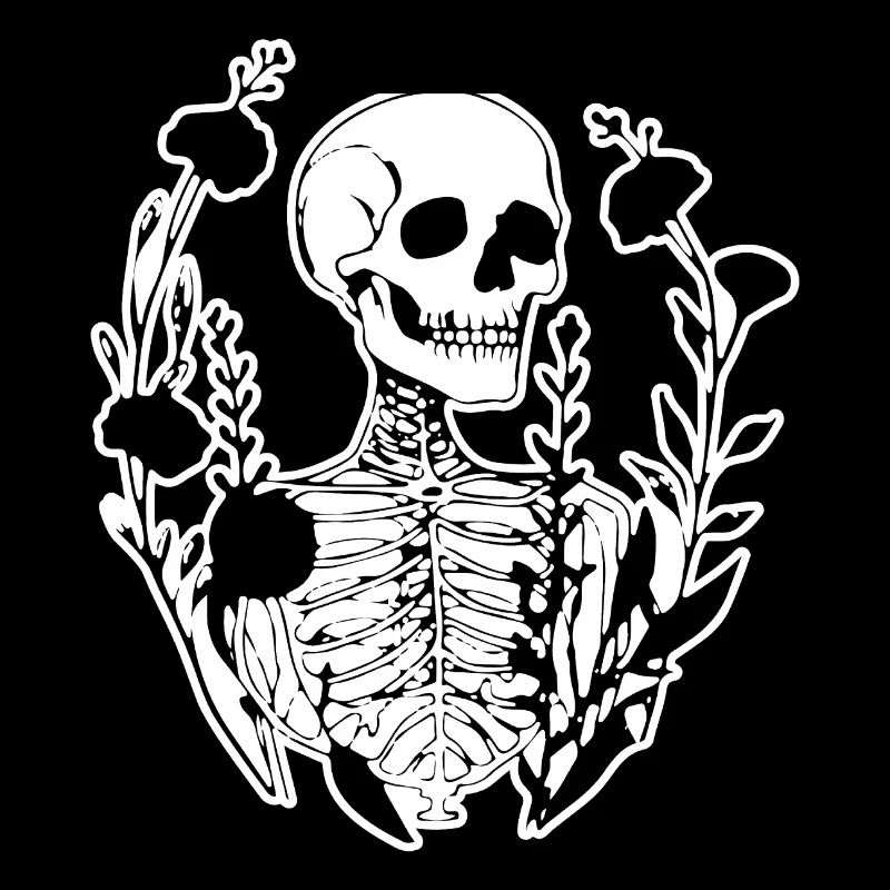 Skeleton Costume Bones Halloween Horror