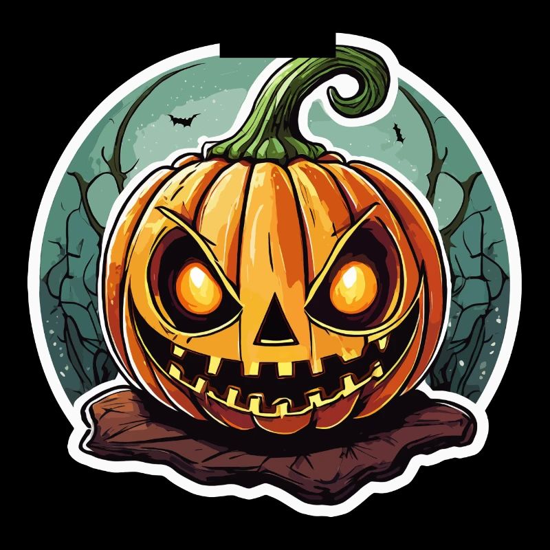 Sinister Jack o' Lantern Pumpkin
