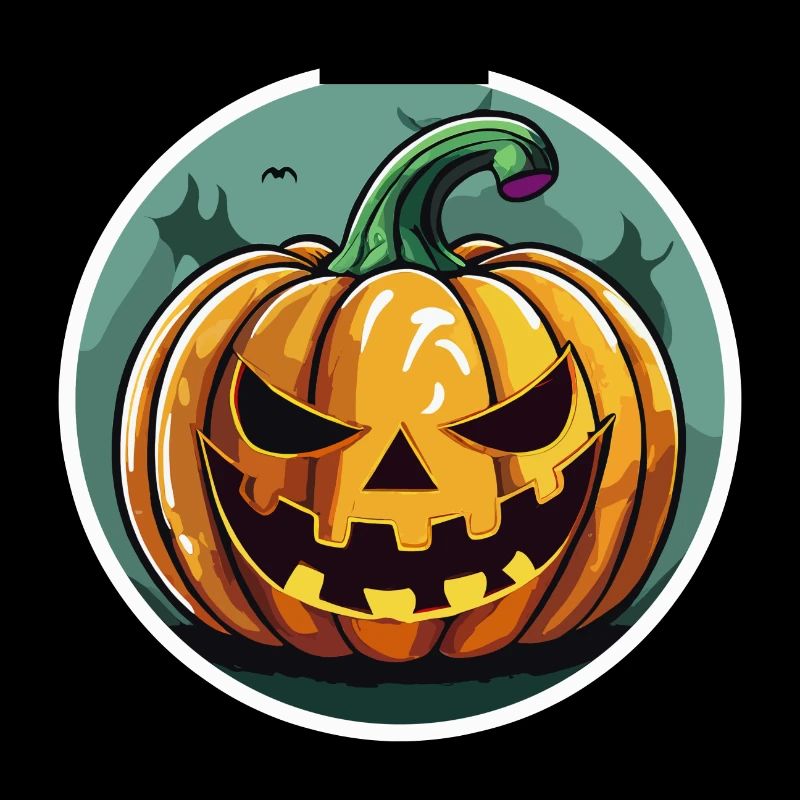 Grinning Jack o' Lantern Pumpkin