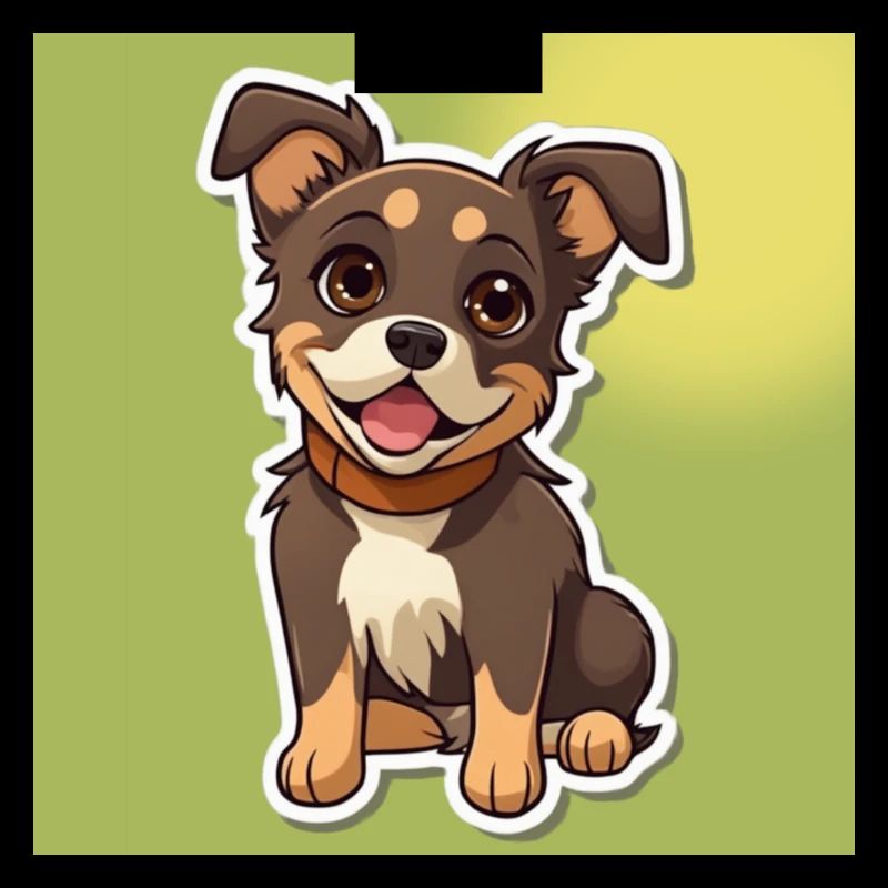 Dessin animé de chien 8