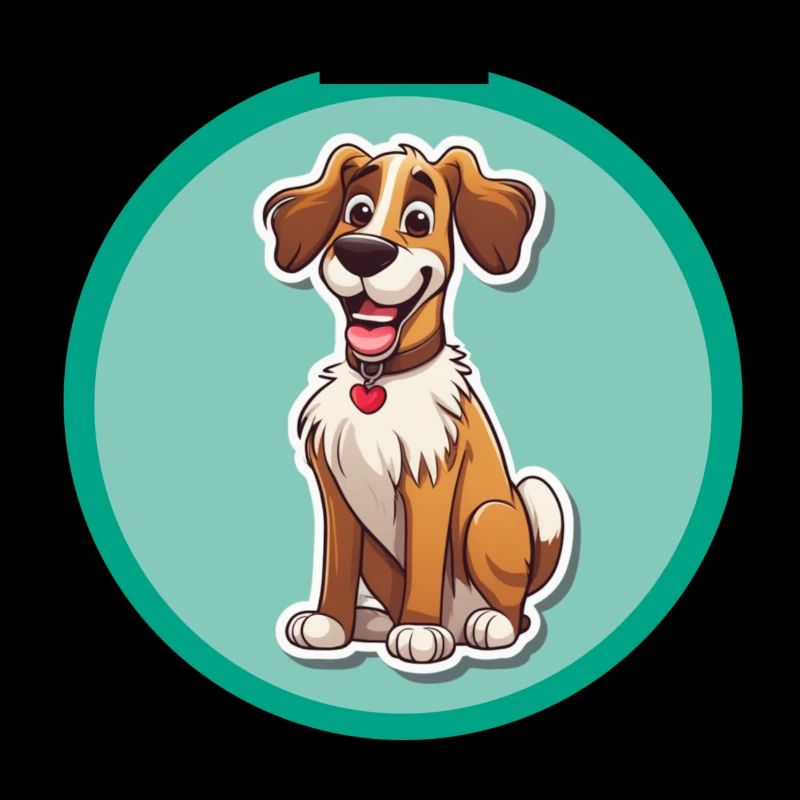 Dessin animé de chien 1