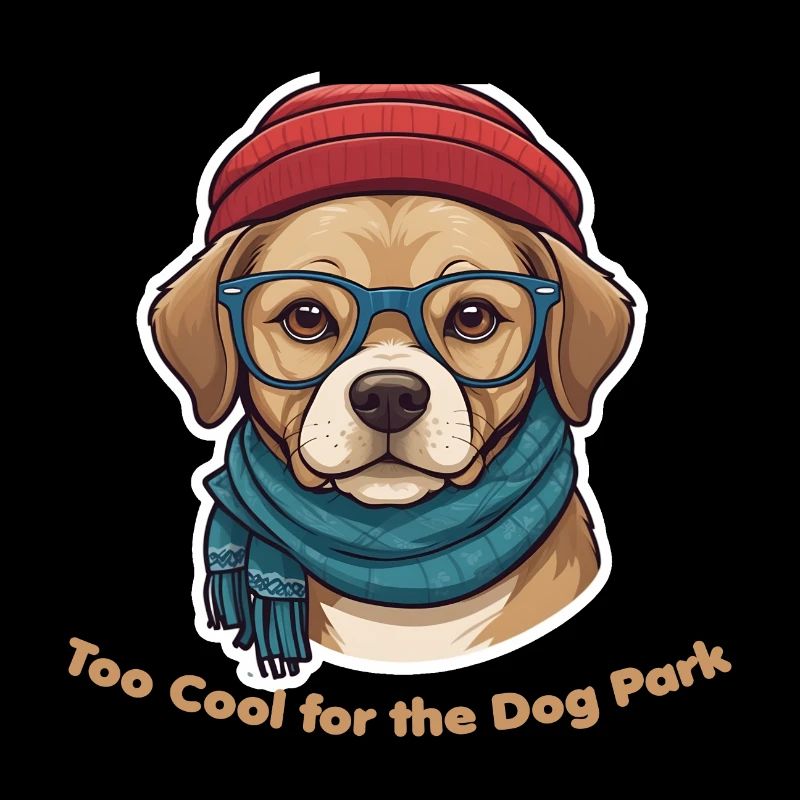 Trop cool pour le parc à chiens