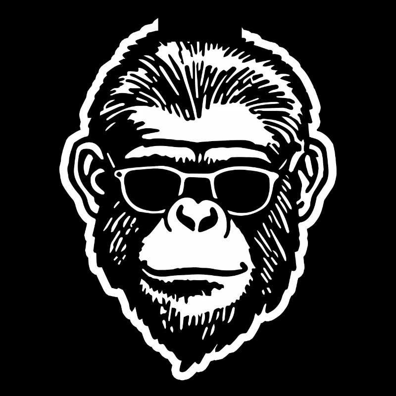 Affe Affen Affengesicht
