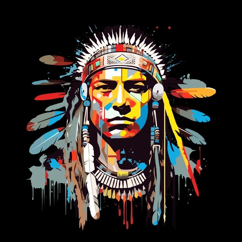 American Native Indian Brave Warrior Inspiration