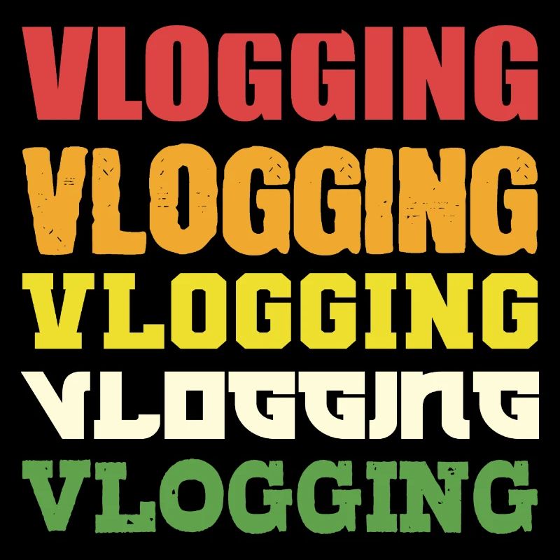 VLogging Vlogging Vlogging. Cadeau Vlogger alimentaire