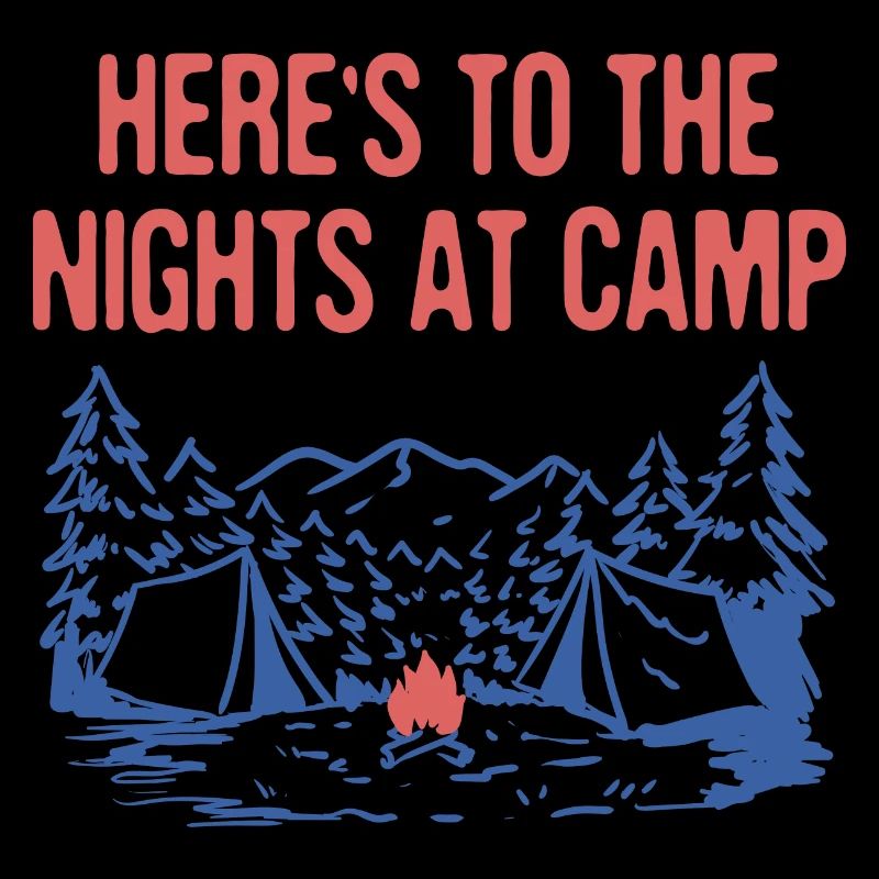Nights at Camp Camping Forest Camper Woods