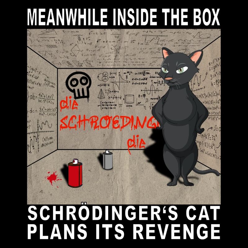 Inside the box: Schrödingers cat plans its REVENGE