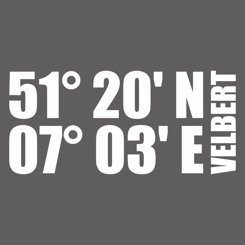 Velbert coordinates