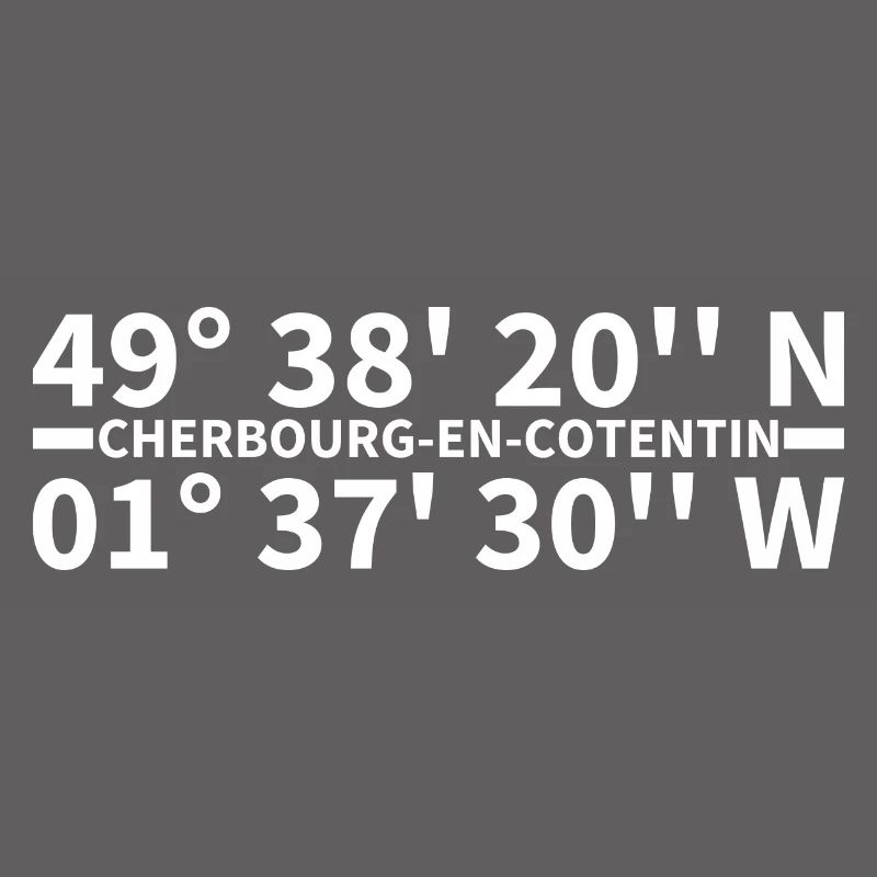 Cherbourg-en-Cotentin coordinates